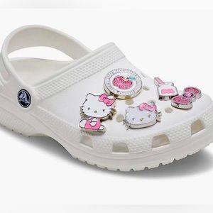 CROCS Jibbitz Hello Kitty Shoe Charms Metal 5-Pack  Crocs Genuine